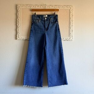 Frame Le Pixie Slim Palazzo wide leg jeans